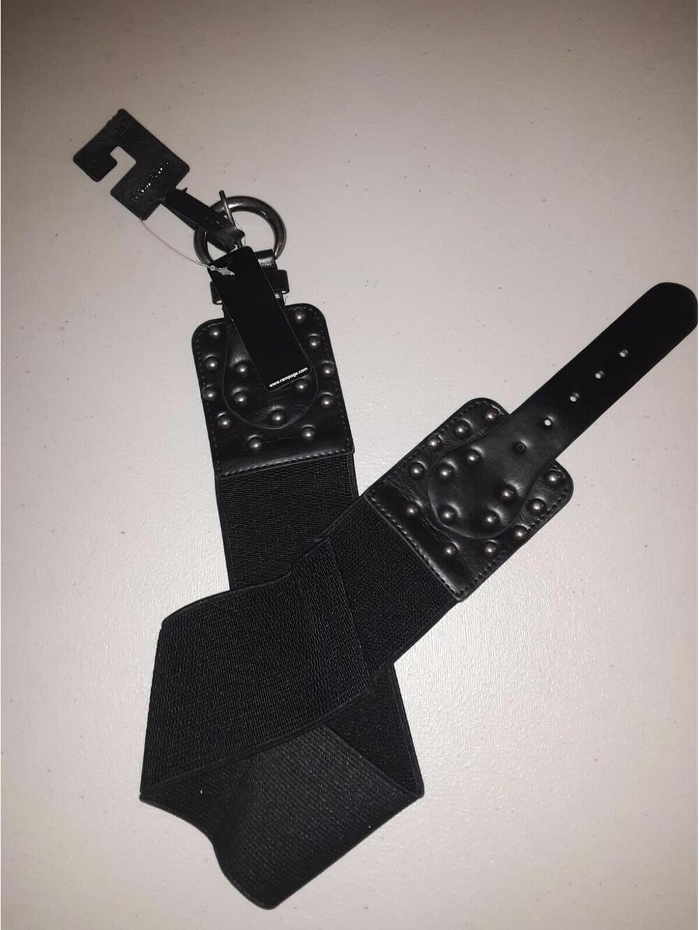 RAMPAGE Black Classic Modern Fashion Belt Wmns Sz S/M NEW,nice T6#28